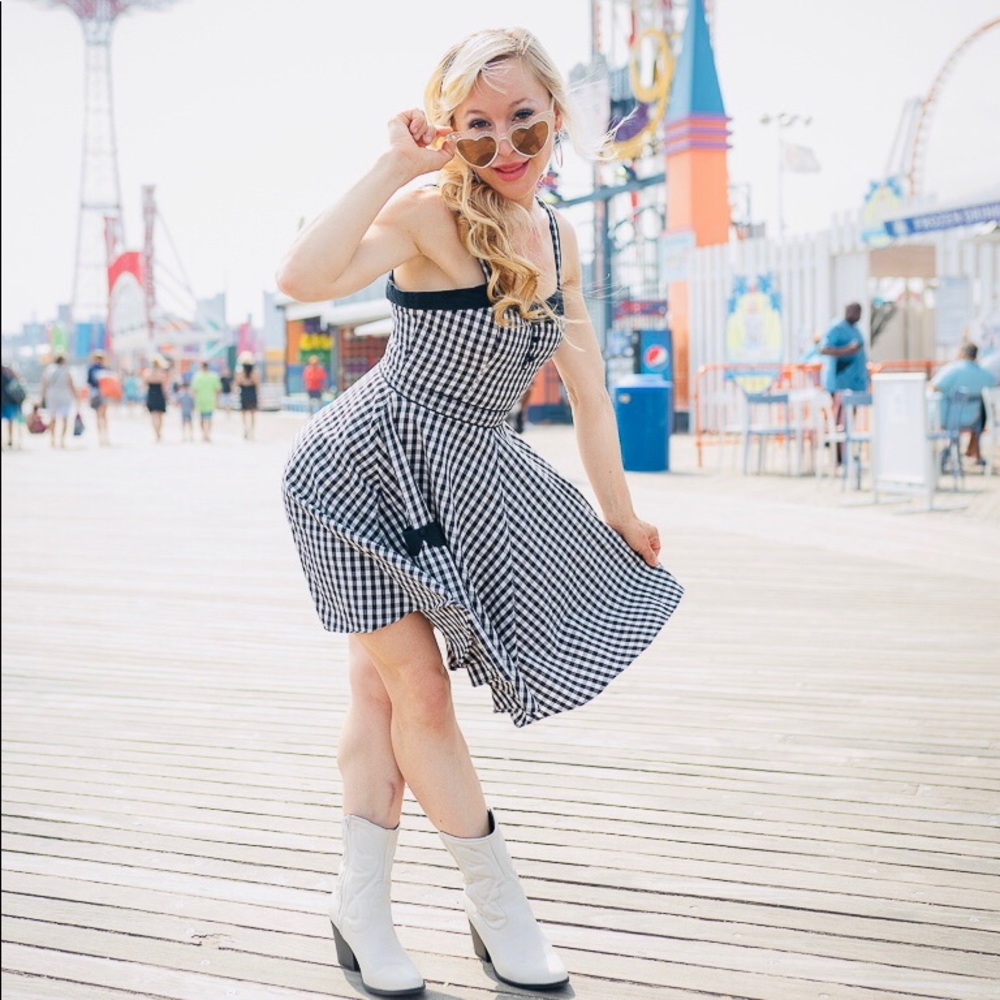 Gingham dress